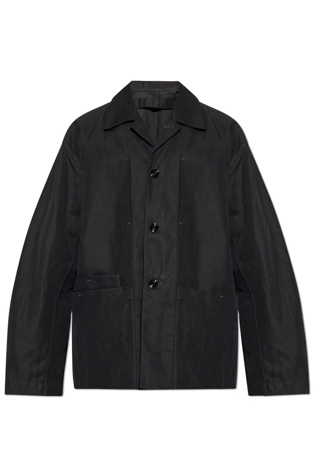 Black Jacket with Pockets Lemaire - Vitkac GB Black Jacket with Pockets Lemaire - Vitkac GB